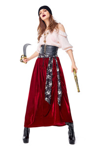 Nuovo design fat women sexy pirate fancy dress <span class=keywords><strong>costume</strong></span> e uomini belli <span class=keywords><strong>pirata</strong></span> halloween cosplay <span class=keywords><strong>costume</strong></span> - Product Image 3