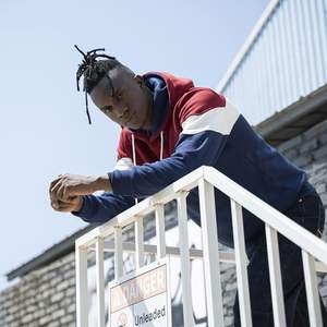 Sudadera con Capucha de Moda, 100% Poliéster, Forro Sólido, Teñido en Prenda, Secado Rápido, Estilo Hip Hop Rap, Talla Grande - Product Image 4