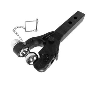 Vástago largo de <span class=keywords><strong>bola</strong></span> de 2 pulgadas, brazo receptor de enganche combinado de 2 orificios para piezas de <span class=keywords><strong>remolque</strong></span> de camión de <span class=keywords><strong>remolque</strong></span>, Material de acero al carbono de nueva condición - Product Image 6