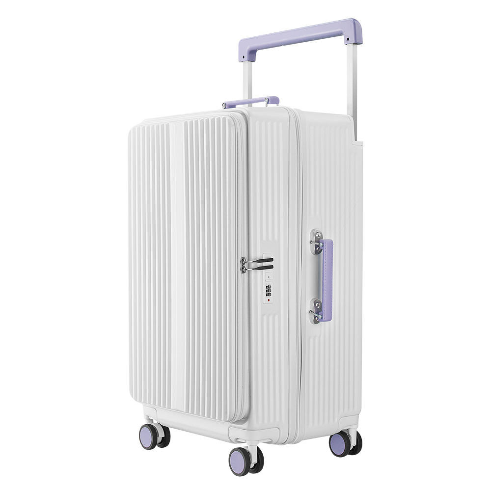 ขาวเมฆ - ม่วงอ่อน