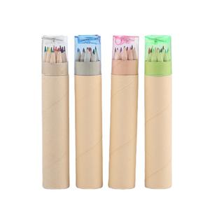 Ensemble de 12 crayons de couleur en bois naturel HB standard personnalisé <span class=keywords><strong>taille</strong></span>-<span class=keywords><strong>crayon</strong></span> à motif hexagonal pour le <span class=keywords><strong>dessin</strong></span> des enfants de l'école Vente en gros - Product Image 1