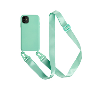 Étui de téléphone à bandoulière TPU 3 côtés avec <span class=keywords><strong>collier</strong></span>, sangle en PP, crochet, toucher doux pour <span class=keywords><strong>iPhone</strong></span> 15 Pro Max - Product Image 3