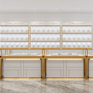 Muebles de Lujo Personalizados para Tiendas de Relojes, Exhibidores para Salas de Exhibición, Diseño de Interiores para Joyerías, Mostrador de Vidrio para Exhibición de Joyas - Product Image 2