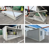 Prix attractif, nouveau type de maisons conteneurs en acier pliables et durables, luxe, modernes, respirantes, mobiles, pour hôtels, TOP rapide