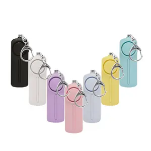 An Toàn Âm Thanh Cá Nhân Báo Động Keychain Màu Đen Hình Chữ Nhật Hình Dạng An Toàn Và Tự Vệ Báo Động Cho Phụ Nữ Trẻ Em