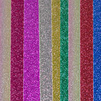 Papier cartonné pailleté à prix d'usine, papier pailleté personnalisé, personnalisation de la taille, couleur personnalisée, papier pailleté pour le bricolage