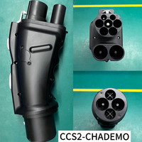 Adaptateur 250a Ccs2 vers Chademo Dc Charge rapide Ccs Combo 2 vers Chademo Ev Adaptateur pour Ev nissan Leaf Car