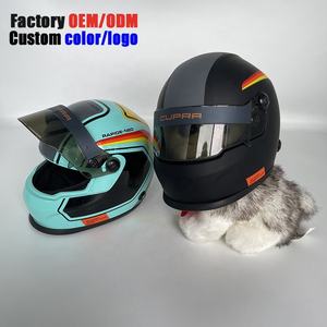 OEMカスタムF1RACINGCARミニカスクヘルメットペットABS人形クマ子犬猫ペットミニチュアオートバイヘルメット - Product Image 2