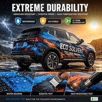Impresora de Gran Formato con Cabezales I3200 I1600 XP600 de 1.3m 1.8m 2.5m 3.2m, Impresora Eco Solvente para Vinilo, Pancartas, Papel Tapiz y Lona