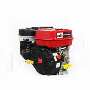 바이슨 15 마력 가솔린 전기 보트 모터 bs420 420cc 선외기 엔진