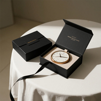 Haut de gamme or argent timbre cadeau emballage boîtes paquet de bijoux logo personnalisé boîte à bijoux pour collier Bracelet bague boucle d'oreille