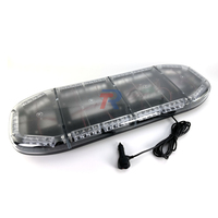 31.5 pouces 56 LED barre lumineuse de récupération de camion de remorquage à usage intensif populaire Mini voiture clignotant lumière stroboscopique avec support magnétique