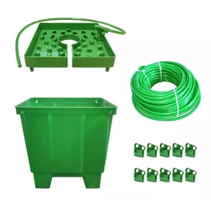 Pollice vivaio in plastica vaschetta da coltivazione <span class=keywords><strong>a</strong></span> <span class=keywords><strong>goccia</strong></span> per sistema di irrigazione <span class=keywords><strong>a</strong></span> effetto serra forniture da giardino 4 6 8 - Product Image 3