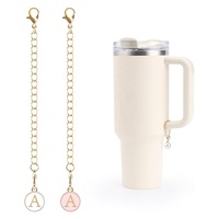 Vente en gros d'accessoires de barre de charme avec poignée en métal pour gobelet et bouteille d'eau