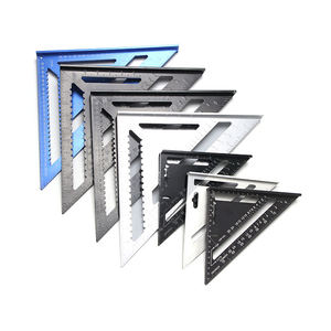 7in carré charpentiers mesure règle vitesse carré chevron carré Triangle Angle rapporteur règle outil avec métrique - Product Image 3
