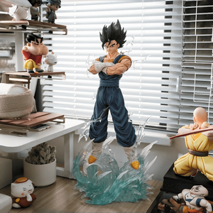 Modèle de collection lumineux à LED, sculpture en résine premium Z, 80 cm, Shenron & Kid <span class=keywords><strong>Goku</strong></span>, statue d'anime - Product Image 2