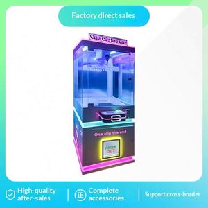 Nouveau modèle de machine à monnayeur métallique à 40 pinces, à commande unique, pour attraper clés, poupées, porte-clés, autocollants et cadeaux - Product Image 2