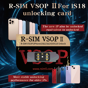 สติกเกอร์ซิมการ์ดปลดล็อค VSOP2รุ่นอัพเกรด R-<span class=keywords><strong>SIM</strong></span> สำหรับ <span class=keywords><strong>iPhone</strong></span> 13 14 15 16ชุดซิมคู่ IOS18สนับสนุนเครือข่ายอัจฉริยะโหมด MEP - Product Image 4
