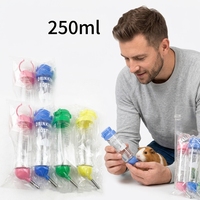 Bouteille d'eau automatique en plastique solide pour petits animaux Golden Bear, pour chinchillas, lapins, cochons d'Inde, écureuils et hamsters