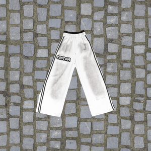 Pantalones Deportivos Personalizados para Hombre con Logotipo, Cintura Doble, Estampados, a Rayas, Estilo Urbano, Holgados e Informales - Product Image 2