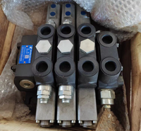 Katup Distributor Hidrolik YD Kapasitas Tinggi 2-Arah 80 L/mnt P80 6 Spool Manual Monoblock Kontrol Arah Tabung 31.5 MPa 1