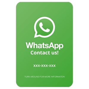 Gsc אישית pvc whatsapp nfc <span class=keywords><strong>qr</strong></span> קוד עסק כרטיס ביקור מדיה חברתית תואם עמיד למים מיני לחיות מחמד nfc213 nfc215 13.56mhz - Product Image 3