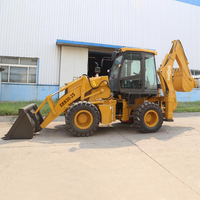 EVERUN ERB30-25 2500Kg Compact Harga Baru Mesin Hijau Kecil Murah Front Loader Pertanian Backhoe untuk Dijual