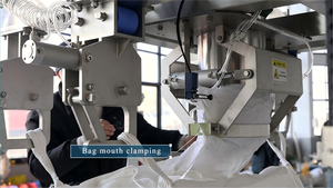 Machine <span class=keywords><strong>de</strong></span> remplissage semi-automatique pour poudre d'assaisonnement en sacs <span class=keywords><strong>de</strong></span> 500-2000 kg, machine <span class=keywords><strong>de</strong></span> pesage et <span class=keywords><strong>de</strong></span> remplissage pour sacs FIBC Jumbo - Product Image 3