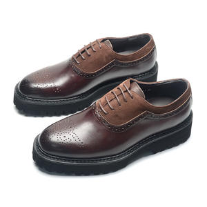 Costume en cuir de cérémonie pour homme de haute qualité et chaussures Oxford pour homme - Product Image 6