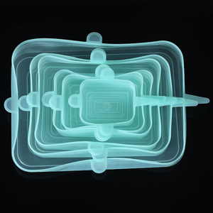 <span class=keywords><strong>Couvercle</strong></span> adaptable Housse en silicone Elastique alimentaire extensible Couvercles <span class=keywords><strong>micro</strong></span>-ondes frais Housse en silicone extensible <span class=keywords><strong>pour</strong></span> accessoires de cuisine - Product Image 6