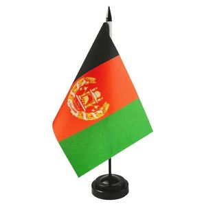 China Factory Wholesale Office Desktop Flag Polyester Printed Small Table Flags <b>Mini</b> <b>Desk</b> Flag With Stand and Pole - Product Image 4