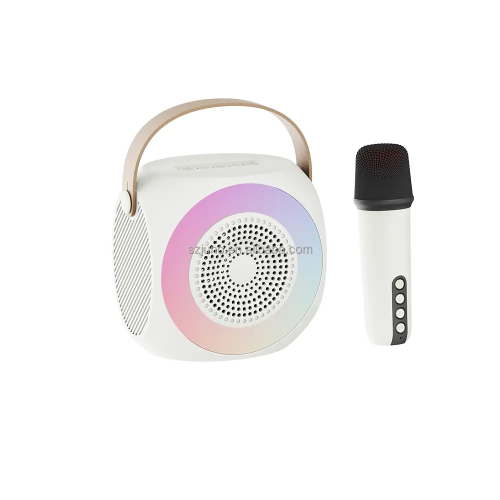 Junuo Speaker Bt nirkabel tahan air portabel, Speaker Hifi Stereo luar ruangan Mini tahan air