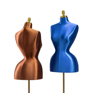 Tissu BBL femme courbes buste Mannequin robe forme vêtements forme <span class=keywords><strong>taille</strong></span> grandes hanches buste demi corps or Mannequin femme torse - Product Image 2