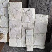 Matériaux de construction de maisons, panneaux muraux en pierre PU, panneaux muraux 3D en PU pour l'extérieur