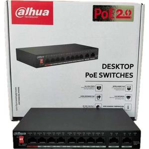 Switch de Escritorio Dahua PFS3409-4GT-96 de 9 Puertos No Administrado con 4 Puertos PoE, Switches de Seguridad Dahua - Product Image 4
