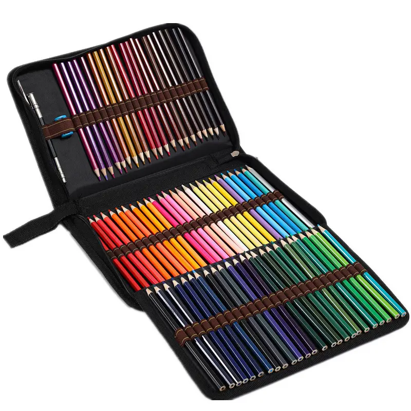 Venda imperdivel conjunto de lapis de cor de 120 artistas pacote de chumbo de cor malzeme de arte