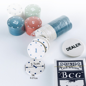 Oyun kartları Set Texas Tablecloth Tablecloth bakara 21-Point Set masa örtüsü ile 200 cips - Product Image 3