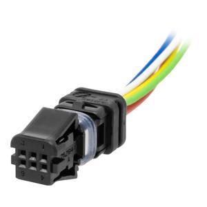 Connettore femmina pre-cablato a 6 vie per interruttore manubrio Jetprime - Product Image 2