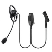 Earphone Musik Berkabel In-Ear dengan Antarmuka 3.5mm Portabel, Peredam Kebisingan, Mikrofon Terintegrasi untuk Keamanan Tersembunyi