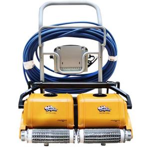 เครื่องทำความสะอาดสระว่ายน้ำอัตโนมัติพร้อมระบบใบพัดป้องกันการติดขัด - Product Image 1