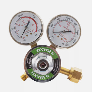 Regulador de Presión de Nitrógeno Europeo HARRIS, Manómetros de Oxígeno, Acetileno y Helio de Estilo Americano, Kit de Soldadura y Corte - Product Image 2