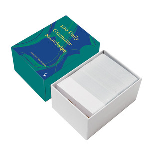 Tarjetas de visita de afirmación de salud mental de diseño personalizado, cartas de juego de autofrases positivas con caja de cartón, Material de tamaño personalizado - Product Image 2