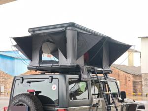 Tente de toit rigide automatique quatre saisons durable pour Jeep, ouverture latérale avec échelle en aluminium, étanche, pour camping en voiture - Product Image 3