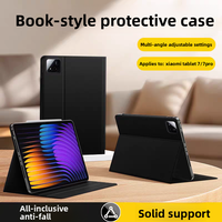 Étui magnétique pour tablette Xiaomi Pad 7 6 5 Pro 6S 12,4 pouces, style livre, pour Redmi Pad Pro SE 11 pouces, housses et étuis pour tablette avec support