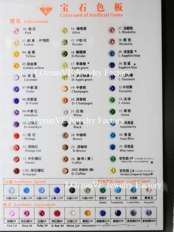 colori della pietra
