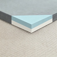 Matelas de camping en mousse à mémoire de forme, tapis de couchage imperméable enroulable, tapis de sol épais pour tente avec sac de transport amovible