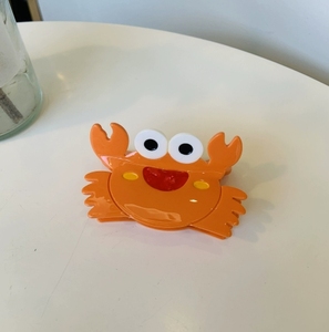 Océan Acétate Animal Dauphin <span class=keywords><strong>Crabe</strong></span> Clown Poisson Cheveux Accessoires Ponytail Clip - Product Image 2