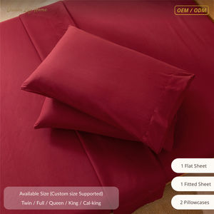 Juego de Ropa de Cama de Poliéster Cepillado de Lujo DL - Sólido, Ultrasuave y Agradable para la Piel, Certificado OEKO-TEX, OEM Disponible - Product Image 3