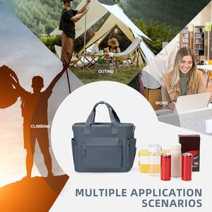 Refrigerador térmico a prueba de fugas con aislamiento reutilizable <span class=keywords><strong>para</strong></span> viajes, bandolera <span class=keywords><strong>para</strong></span> alimentos, bolsa de almuerzo de gran capacidad <span class=keywords><strong>para</strong></span> el <span class=keywords><strong>trabajo</strong></span> - Product Image 3