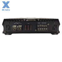 Amplificateur de système audio de voiture 80W * 4CH + 300W * 1CH classe AB avec croisements et égaliseurs PCB de 120mm de largeur